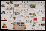 1990-2010年代邮票设计者签名封片一组14件