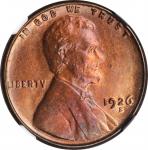 1926-S Lincoln Cent. MS-65 RB (NGC).