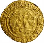SPAIN. 2 Ducats, ND (1520)-C CA. Zaragoza Mint. Charles & Joanna. NGC EF-40.