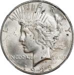 1923-S Peace Silver Dollar. MS-63 (NGC).