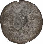 Edict of 1640 Counterstamped Douzain. Host Coin: France, Charles V, (1364-1380) Blanc au K. Wierzba 