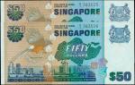 1976年新加坡货币发行局伍拾圆。