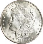 1880 Morgan Silver Dollar. MS-63 (PCGS). OGH Generation 3.1.