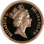 1938年英国精铸金币一组4枚，包括1/2索维林，1索维林，2镑及5镑，分别重 3.99克，7.98克，15.98克及39.94克，均评PCGS PR69DCAM，连原盒及证书，编号01980，1/2