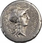 ROMAN REPUBLIC. L. Sulla & L. Manlius Torquatus. AR Denarius (4.07 gms), Military Mint moving with S