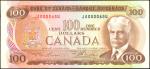 CANADA. Bank of Canada. 100 Dollars, 1975. P-91a. Uncirculated.