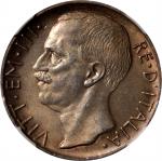 ITALY. 10 Lire, 1927-R. Rome Mint. Vittorio Emanuele III. NGC MS-62.