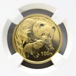 2004年熊猫纪念金币1/4盎司 NGC MS 69