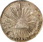 MEXICO. 8 Reales, 1862-Oa FR. Oaxaca Mint. PCGS Genuine--Cleaned, EF Details.