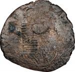 Edict of 1640 Counterstamped Douzain. Host Coin: Spanish Netherlands, Brabant, Archduke Albert VII o