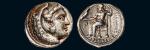 公元前336-600年古希腊亚历山大三世银币