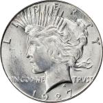 1927-S Peace Silver Dollar. MS-64 (PCGS).