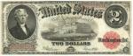 BANKNOTES. MISCELLANEOUS. United States of America: $2, 1917, signature Speelman-White, serial no.08