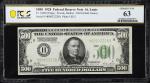 Fr. 2200-H. 1928 Dark Green Seal $500 Federal Reserve Note. St. Louis. PCGS Banknote Choice Uncircul