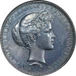 1893 (1895) Reginald Huth Medal. Princess Kaiulani. Medcalf-Russell 2MH-3. Silver. Proof-62 (NGC).