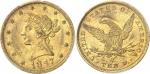 USARépublique fédérale des États-Unis d’Amérique (1776-à nos jours). 10 dollars Liberty 1847, O, La 