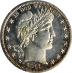 1911 Barber Half Dollar. Proof-65 (PCGS). CAC. OGH--First Generation.