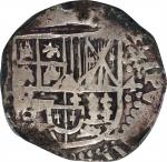 BOLIVIA. Cob 4 Reales, ND (1626-51)-P. Potosi Mint. Philip IV. PCGS Genuine--Environmental Damage, E