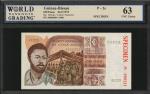 GUINEA-BISSAU. Banco Nacional Da Guine-Bissau. 100 Pesos, 1975. P-2s. Specimen. WBG Choice Uncircula