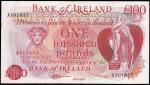 x Bank of Ireland, Northern Ireland, £100, ND (1980), serial number A101617, signature Harrison, (PM