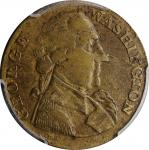 Undated (possibly ca. 1793) Washington Success Medal. Large Size. First Obverse. Musante GW-41, Bake