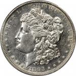 1893-S Morgan Silver Dollar. AU-53 (PCGS).