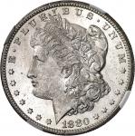 USARépublique fédérale des États-Unis d’Amérique (1776-à nos jours). Morgan dollar 1880, CC, Carson 