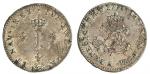 French New World. Louis XV (1715-1774). Sou Marque, (Double Sol) 1738 A. Paris. Crowned L, three fle
