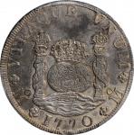 MEXICO. 8 Reales, 1770-Mo FM. Mexico City Mint. Charles III. PCGS Genuine--Cleaned, AU Details Gold 