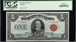 CANADA. Dominion Of Canada. 1 Dollar, 1923Y. DC-25g. PCGS Currency Gem New 66 PPQ.