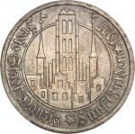 ALLEMAGNEDantzig (ville libre de). 5 florins (5 gulden) 1927, Berlin.