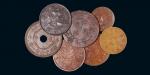 中国近代铜币一册56枚 近未流通