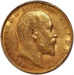 1909年英国索维林金币，PCGS MS61，#43868177