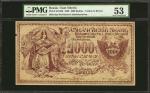 RUSSIA--EAST SIBERIA. Siberian Provisional Administration. 1000 Rubles, 1920. P-S1193b. PMG About Un