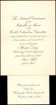 Invitation of the National Commission of the Republic of Mexico to the Worlds Columbian Exposition t