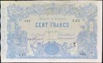 FRANCE100 Francs type “Indice Noirs” 20 janvier 1874. PMG 25 Very Fine (1915803-005).