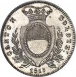SUISSESoleure (canton de). 4 francs 1813.