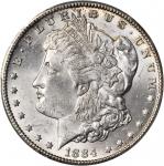 1884-CC Morgan Silver Dollar. MS-63 (PCGS).