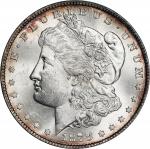 1878 Morgan Silver Dollar. 8 Tailfeathers. MS-61 (PCGS). CAC.
