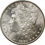 1880-S Morgan Silver Dollar. MS-65 (PCGS). OGH--First Generation.