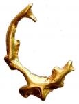 Small gold decorative piece, ex-1715 Fleet.
