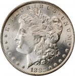 1882-CC Morgan Silver Dollar. MS-66+ (PCGS).