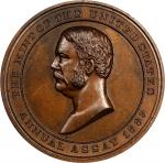 1883 United States Assay Commission Medal. By George T. Morgan. JK AC-26. Rarity-5. Copper. MS-64 BN