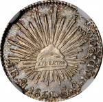 MEXICO. 1/2 Real, 1851-Mo GC. Guanajuato Mint. NGC MS-65.