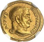 EMPIRE ROMAIN - ROMANConstantin Ier (307-337). Aureus ou solidus, consécration de Constance Ier ND (