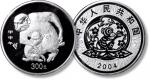 2004年甲申(猴)年生肖纪念银币1公斤 完未流通