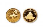 2012年熊猫金币发行30周年纪念金币1盎司 完未流通