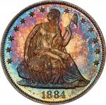 1884 Liberty Seated Half Dollar. Proof-66 (PCGS).