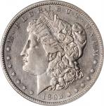 1893-S Morgan Silver Dollar. EF-45 (NGC).