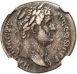 HADRIAN, A.D. 117-138. AR Denarius (3.23 gms), Rome Mint, ca. A.D. 134-138.